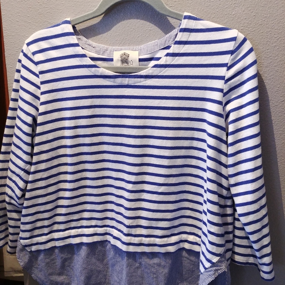 Lilli's closet Anthropologie striped top